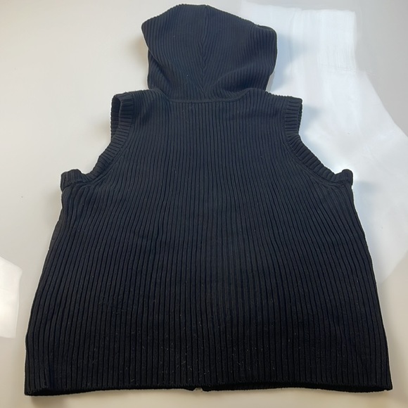 Michael Kors Women Black Vest With Hood                                   X40-24 - Picture 5 of 5